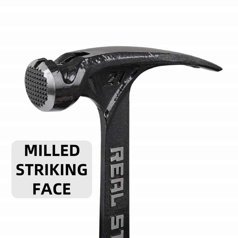 Real Steel 21 Oz One Piece Forged Milled Face Framing