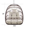 TREATLIFE HOME Swing Hammock Egg Basket Chair with Cushion, Durable