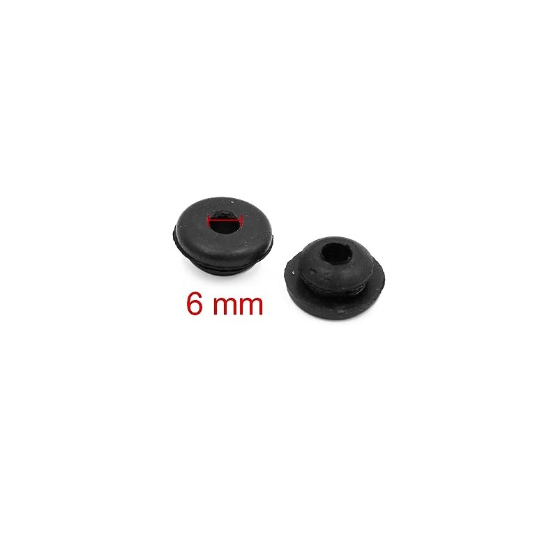 sourcing map 4 pieces rubber shock absorber bushings for car