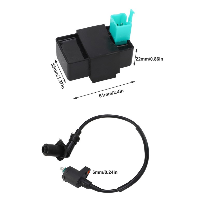 Ignition Coil CDI Wiring Harness with Cut Off Switch Flexible