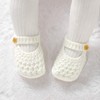 Neiwech Baby Booties Hand Knit Boots Slippers Soft Warm First