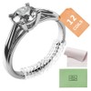 Meowoo Ring Sizers for Loose Rings, 12 pcs Coil Ring