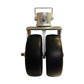 Professional EZ Travel Collection - Rueda de remolque de doble rueda de 6" (2,000 libras clasificada) - Top Quality