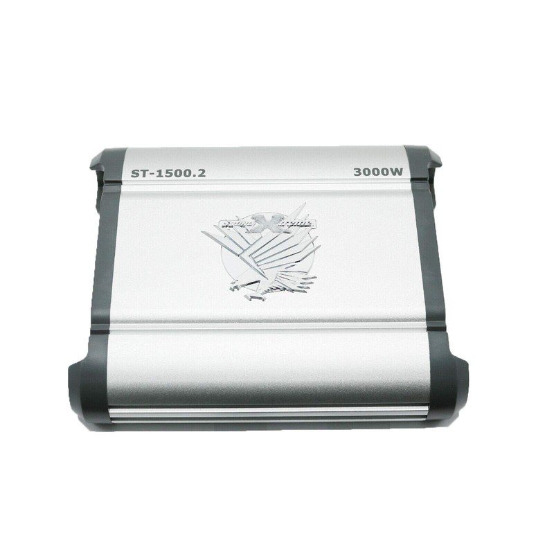 Soundxtrem ST-1500.2 3000 Watts Peak Power Amp 1/2/4 Ohm Car