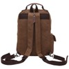 WTiger Canvas Backpack Unisex Medium Size Casual Shoulder Bags Travel