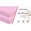 Next To Me Compatible Crib Fitted Sheets 3Pcs Set (83-85