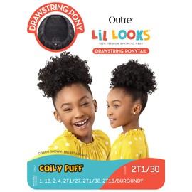 Outre Lil Looks Drawstring Ponytail - COILY PUFF (2T1/30)
