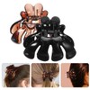 NOLITOY 2pcs Decorative Hair Claw Clips for Women and Girls