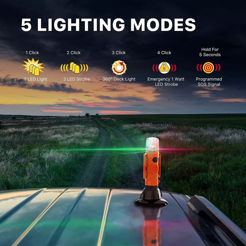 GOODSMANN Kayak Light for Night Kayaking with Marine Signal Stern