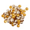 Beadsland Dome Studs Hotfix in Size 10mm,1/3 Round Flat Back