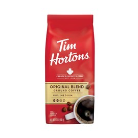 Tim Horton's 100% Arabica Medium Roast, Decaffeinated, Ground Coffee, 12 Ounce