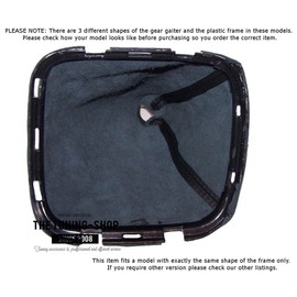 The Tuning-Shop Ltd Compatible with Shift Boot with Plastic Frame for Nissan Navara 2006-2012 D40 Brown Leather 180mm