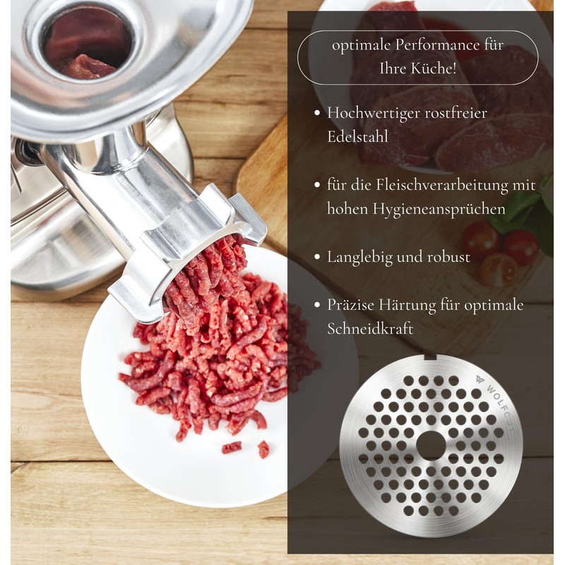 Wolfcut Inox Perforated Disc Size 22-3.5 mm Bore Compatible /