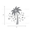 Simple Shapes Alphabet Palm Tree Wall Decal (Scheme C)