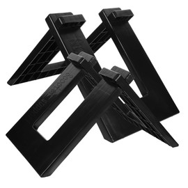 Operitacx 2Pcs Portable Scooter Support Stand Durable Plastic Parking Holder for Bikes and Scooters for Home Garage and Office Use Easy to Clean and Install