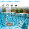(2024 Upgrade) VINGLI Pool Vacuum Cleaner Automatic Sweeper Swimming Pool