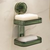 Dasellfa Soap Holder Shower Soap Holder Suction Cup Soap Dishes