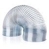 POPULAR SCIENCE Giant Springy Large Metal Coiled Helix Toy, Silver
