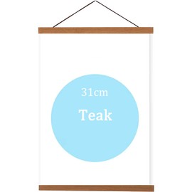 Amasawa Magnetic Painting Frame, Modern Magnetic Frame, Wooden Magnetic Painting Frame, Wooden Magnetic Frame, Wall Decoration, Poster, Picture Frame, Hanger, Poster Holder (31 cm)