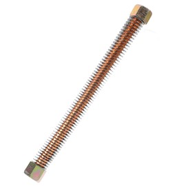 Tofficu Stainless Steel Air Compressor Hose Replacement Exhaust Tube Durable and Flexible Air Tool Accessory for Easy Installation and Long Lifespan