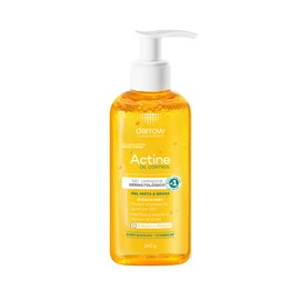 Darrow, Actine Oil Control Gel Limpiador Dermatológico, Piel Mixta a Grasa de Sebo hasta 12H, 140 G  Piel Mixta a Grasa, Control de Sebo hasta 12H    