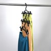 Sawafuji BOJ-03 Bottom Hanger, Connected, Set of 3, Black, Width