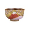 Kutani Yakiwataya Matcha Bowl K8-808 Kinun Sakura Fuji Fukuda Yoshinori