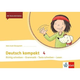 Deutsch kompakt 4. Richtig schreiben - Grammatik - Texte schreiben - Lesen: Übungsheft Klasse 4 (Mein Anoki-Übungsheft)