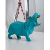 HAUCOZE Hippo Statue Sculpture Modern Decor Home Gifts Animal Figurine