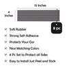 Rubber Bond Garage Wall Protectors 8 Pack - 4x15 Inches