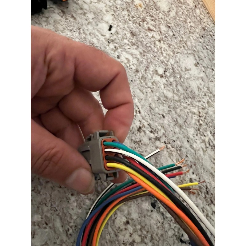 Deutsch 18 AWG Deutsch DTM 8 Pin Automotive Wire Waterproof