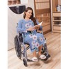 Deyeek Open Back Nightgowns for Bedridden Women Post Surgery Pajamas