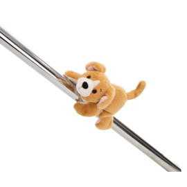 MagNICI Dog 12 cm - Brown - Cuddly Toy with Magnet - Plush Toy Sticks to Metal Surfaces, Magnetic Boards and Bag Handles as Travel Companion - Great Gift Idea | 62134