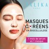 Organic enzymes mask décolleté