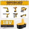 For DeWALT 4Pack 18 Volt 7.0AH NI-MH Battery For Dewalt