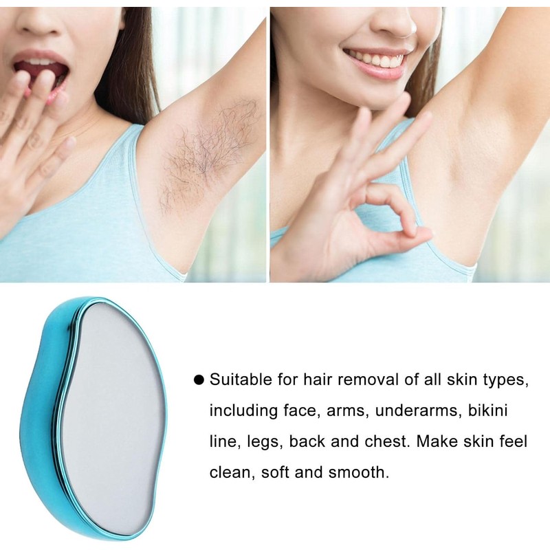 Borrador de Vello de Cristal Crystal Hair Eraser para Cuerpo