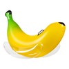 Vaygway Ride-on Inflatable Banana Pool Float- 1-2 Person Yellow Swimming