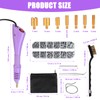 Hotfix Applicator Set with 7 Applicator Tips & Hotfix Rhinestones,