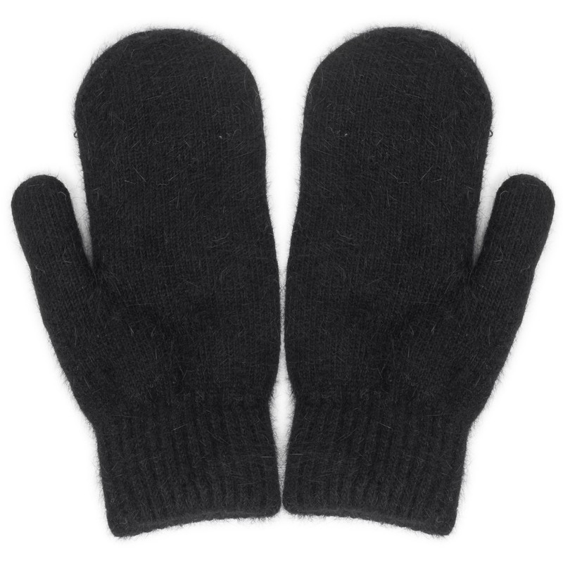 Winter Warm Mittens for Women Faux Rabbit Fur Knit Mittens