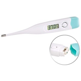PEARL Medical Fever Thermometer with Fever Alarm, Digital, Waterproof