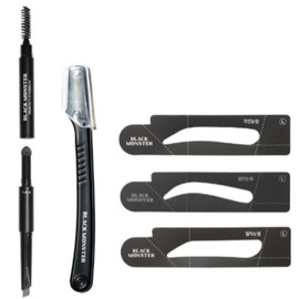 Black Monster Men's Eyebrow 5in1 All-in-one Perfect Kit / 블랙몬스터 남자 아이브로우 5in1 올인원 퍼펙트 키트