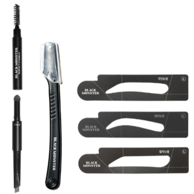 Black Monster Men's Eyebrow 5in1 All-in-one Perfect Kit / 블랙몬스터