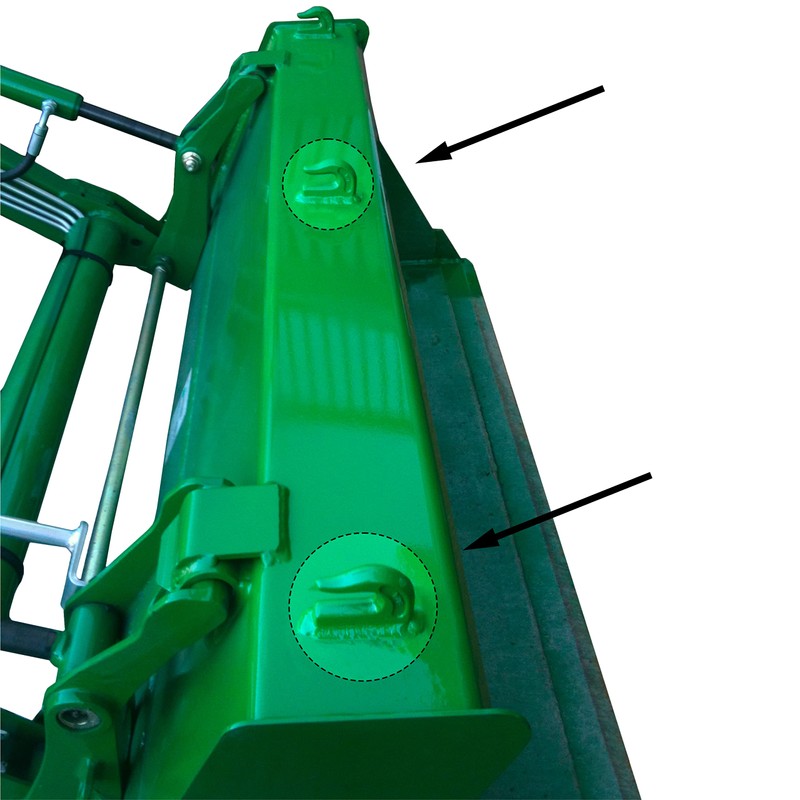 8 Pack Heavy Duty 5/8" Weld On Grab Hook, Grade