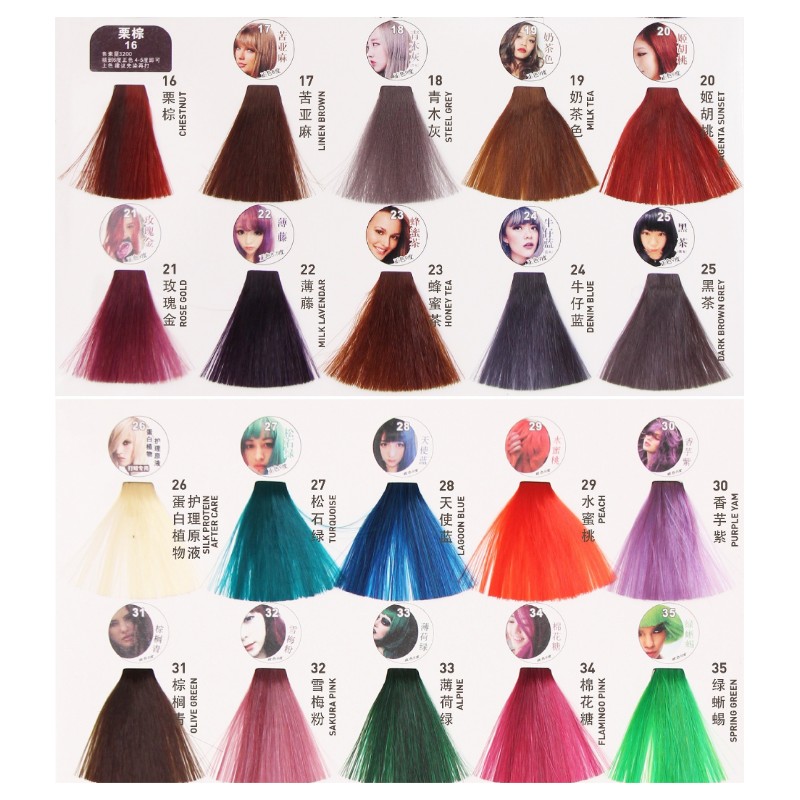 5D Korea Highlight 6D Hair Color Cream