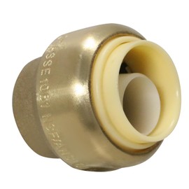 XFITTING 1/2 inch Push Fit Cap, Push to Connect End Cap Plug, 2 Pieces