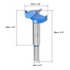 MACHSWON Forstner Drill Bits Tungsten Carbide Wood Hole Saw Opener