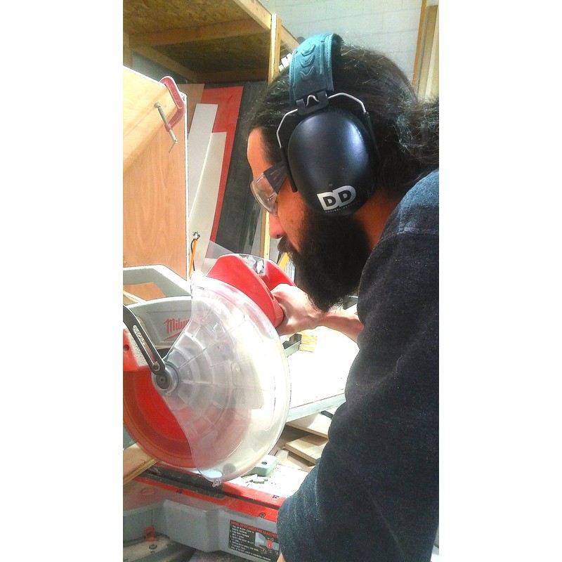 Professional Safety Ear Muffs by Decibel Defense - 37dB NRR