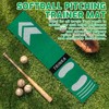 Softball Pitching Mat for Indoor and Outdoor