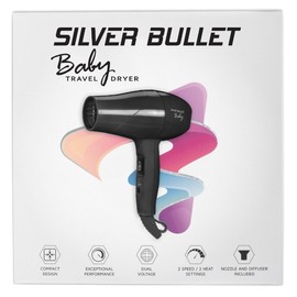 Silver Bullet Metallic Baby Dryer 1200W- Black