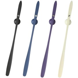 Goib Elegant 29-Inch Wall-Mounted Shoehorn – Sleek Long with Hidden Wall Mount – Stylish and Practical Shoe Helper for Modern Homes - Purple